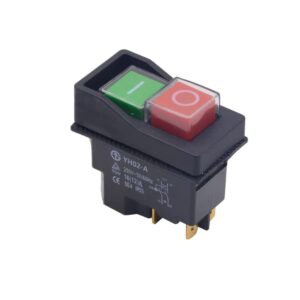 YH02-A Mágneses kapcs. robbanásbiztos nyomógombos 250V 18A IP55